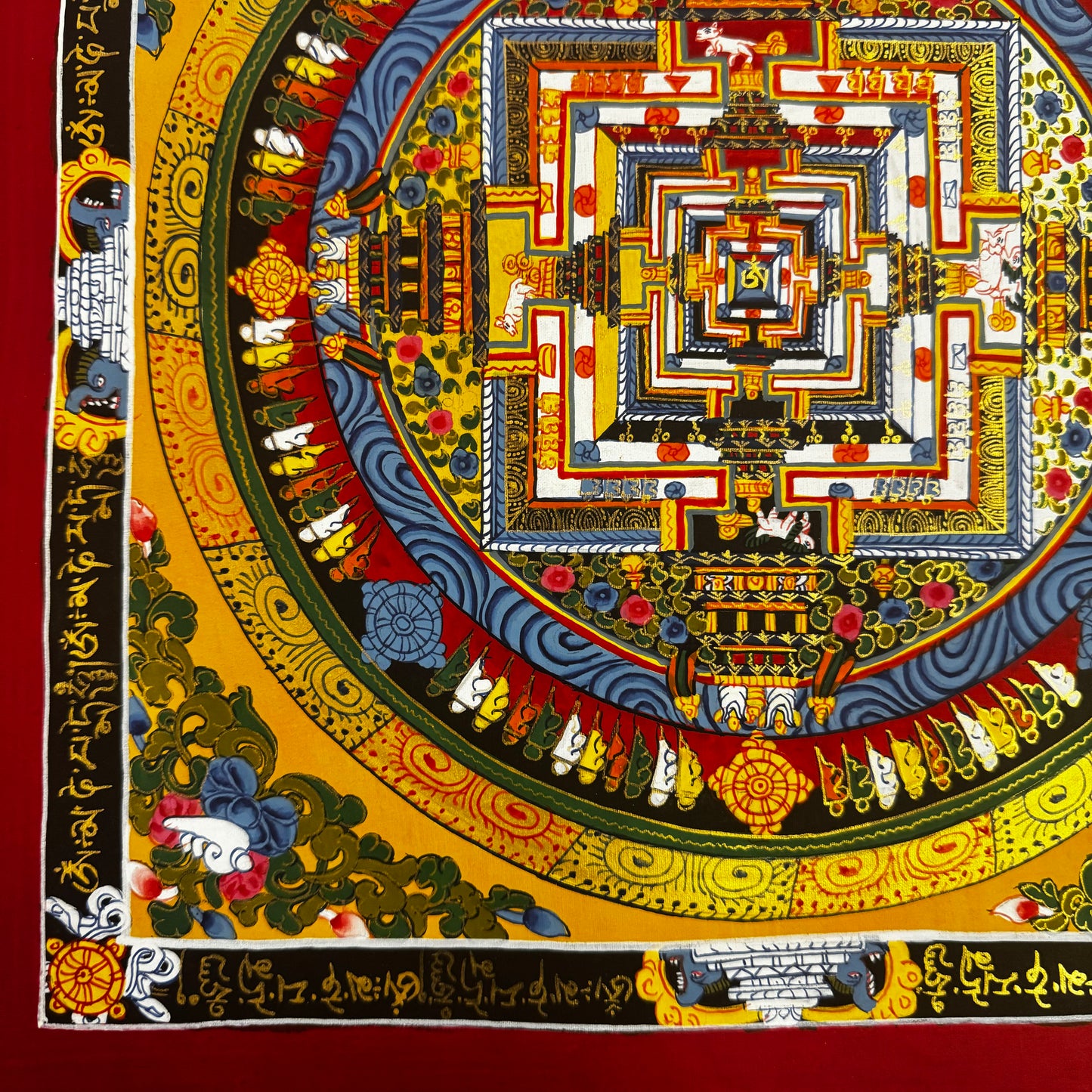 Beautiful Mandala Art/ Kalachakra Mandala