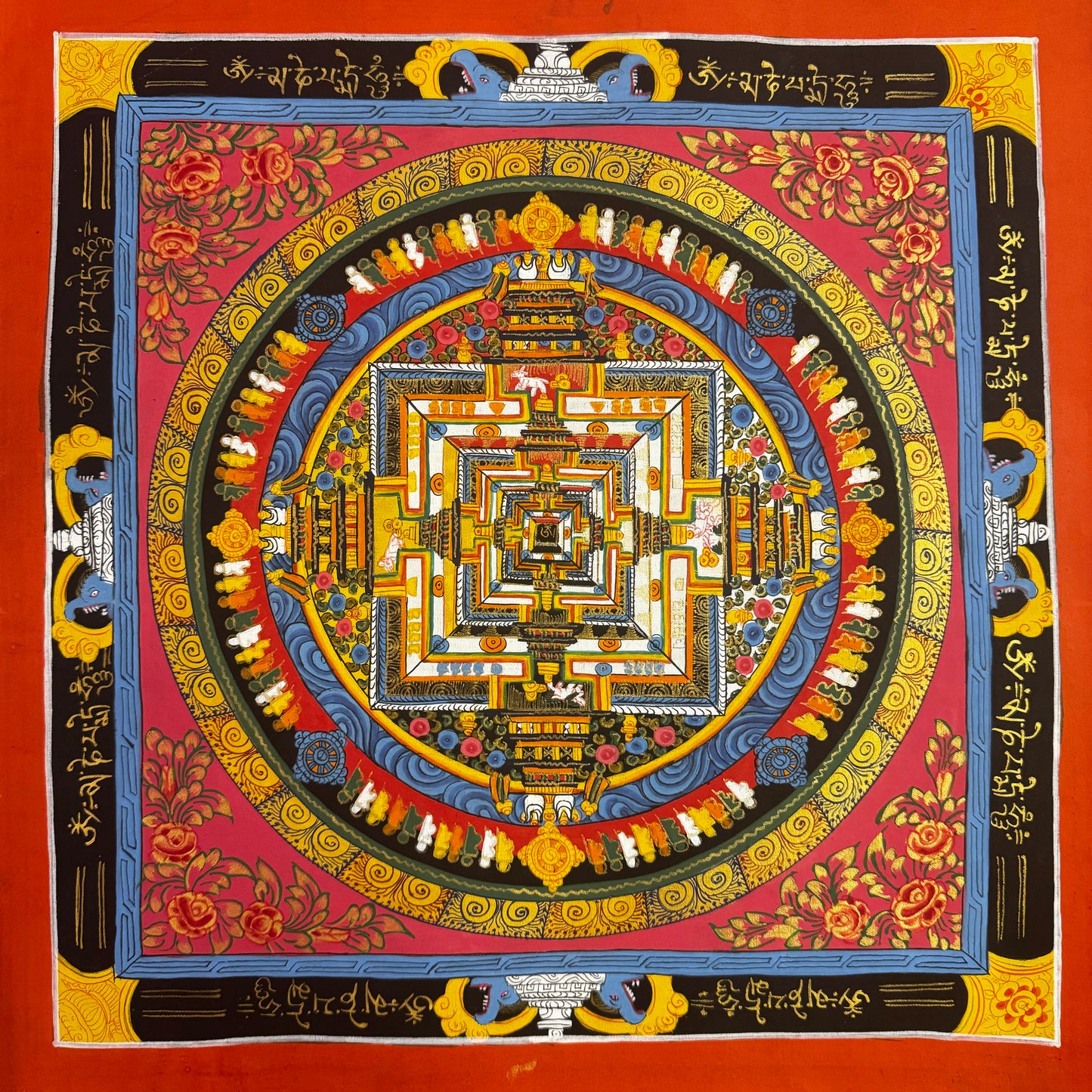 Beautiful Mandala Art/ Kalachakra Mandala