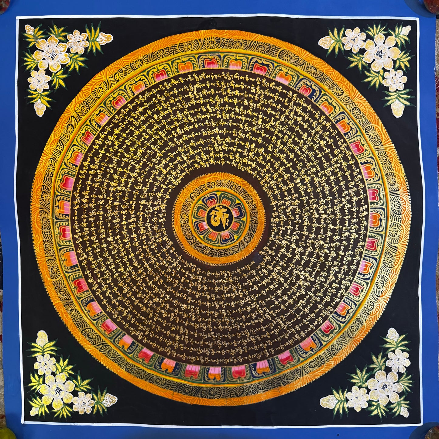 OM Tibetan Mantra Mandala