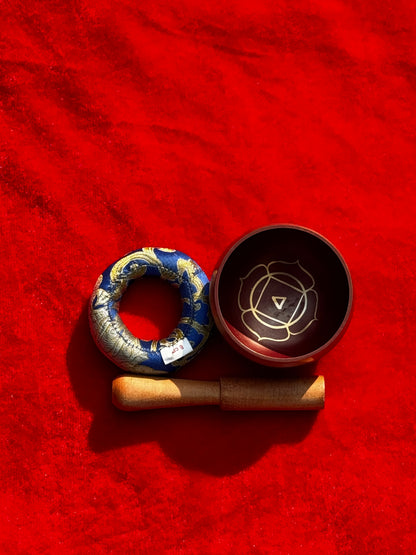 Traditional Hand-bitten Chakra Bowl