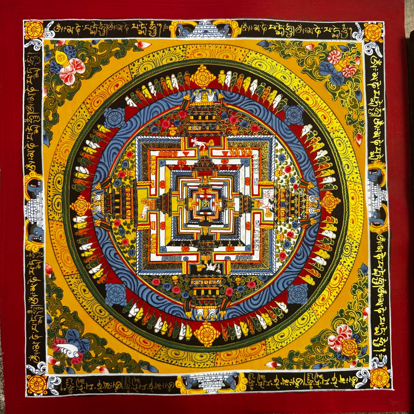 Beautiful Mandala Art/ Kalachakra Mandala