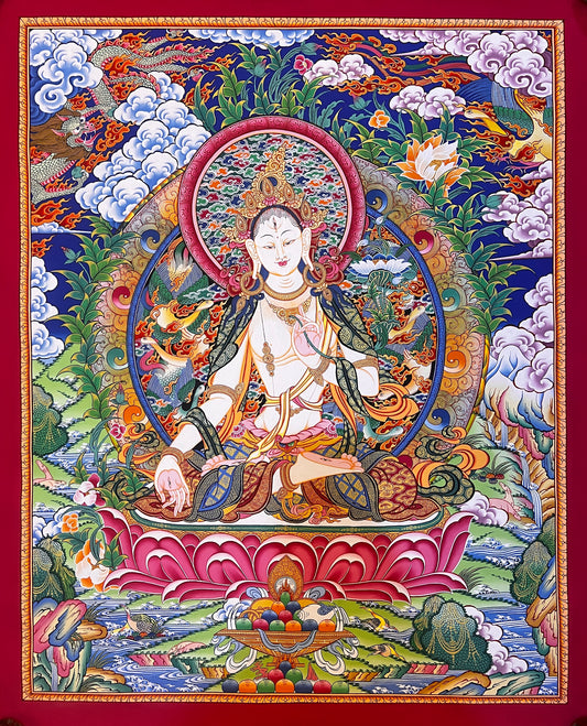 Goddess of Compassion / White Tara