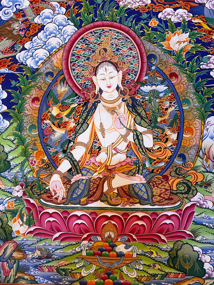 Goddess of Compassion / White Tara