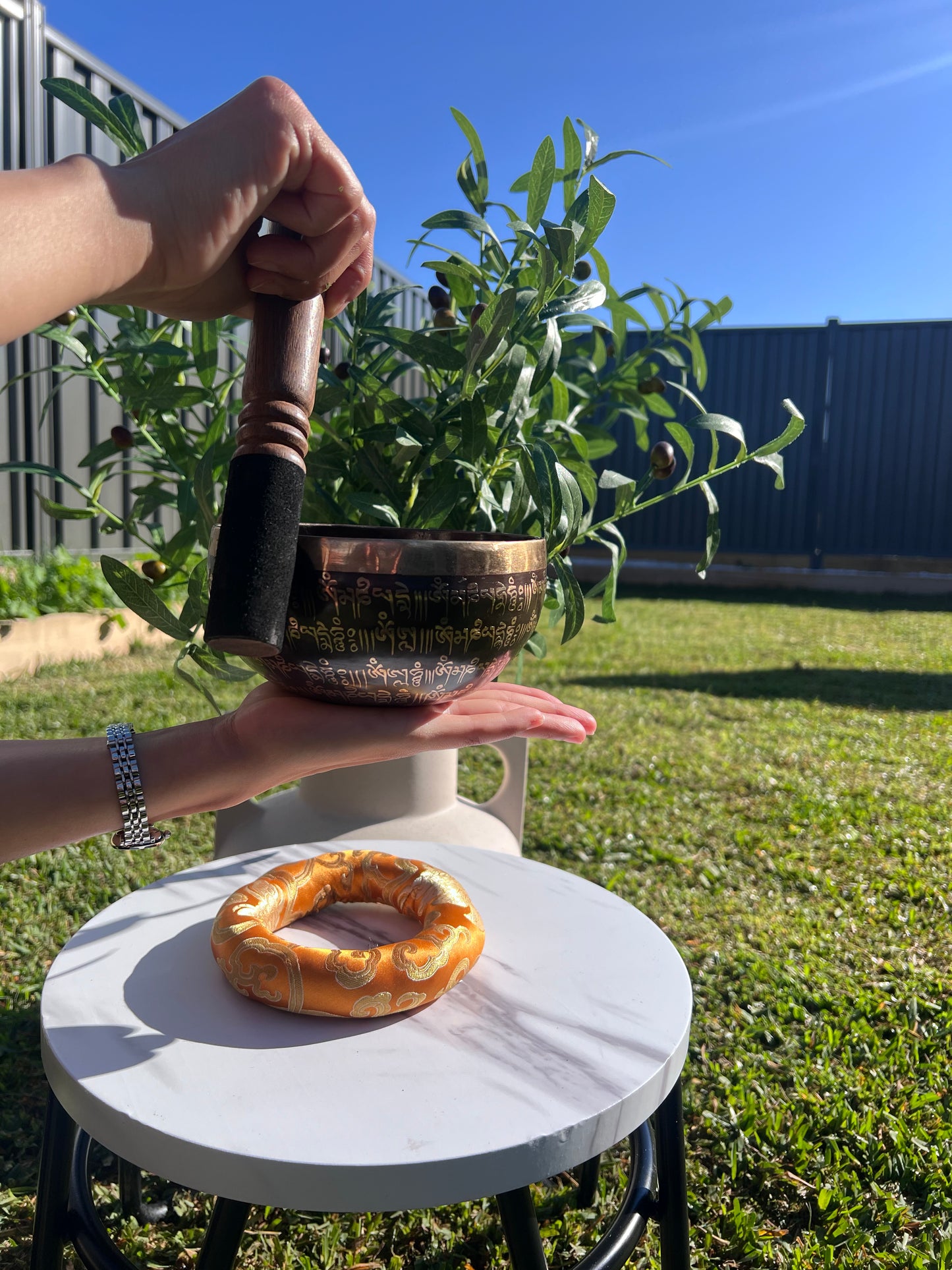 Tibetan Handmade Singing Bowl