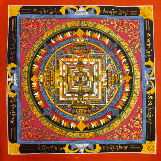 Beautiful Mandala Art/ Kalachakra Mandala